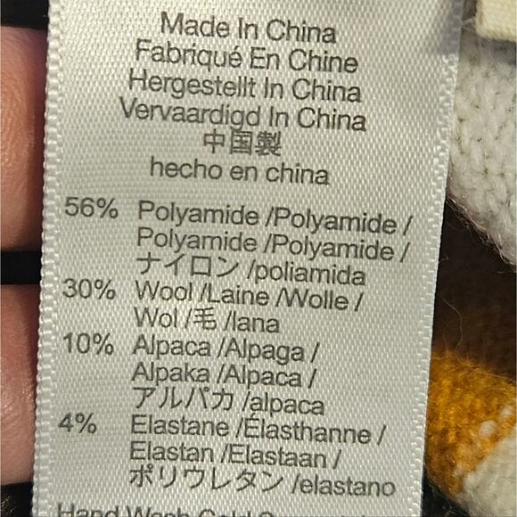 Madewell Payton Retro Striped Coziest Yarn sweater. Size L - Picture 7 of 9